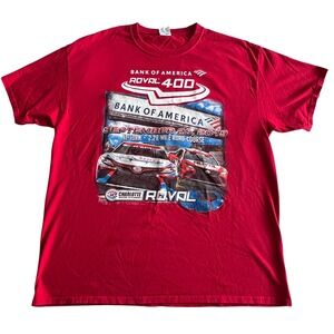Port Company NASCAR Bank of America Tee Shirt XL T‎ Racing Graphic 2019